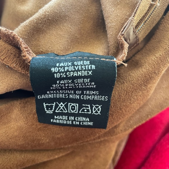 Skirt faux suede size L - Picture 4 of 4